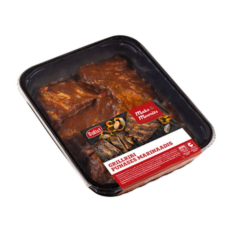 Grillribi punases marinaadis M&M,kg