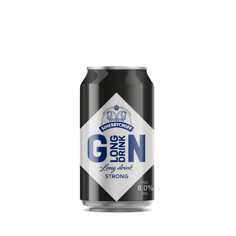 SINEBRYCHOFF GN Long Drink Strong 8% 33cl(purk)