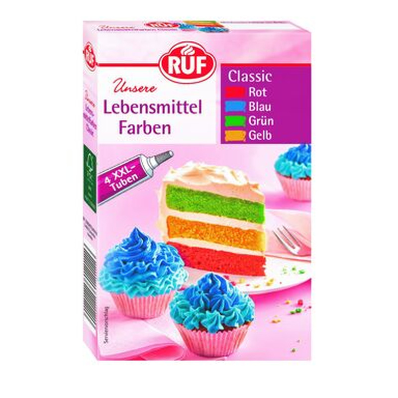 RUF Toiduvärvid klassikalised 80g