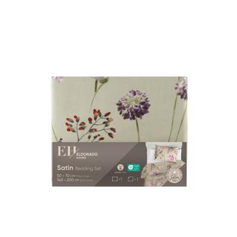 Satiinvoodipesu kmpl 140x200/50x70cm