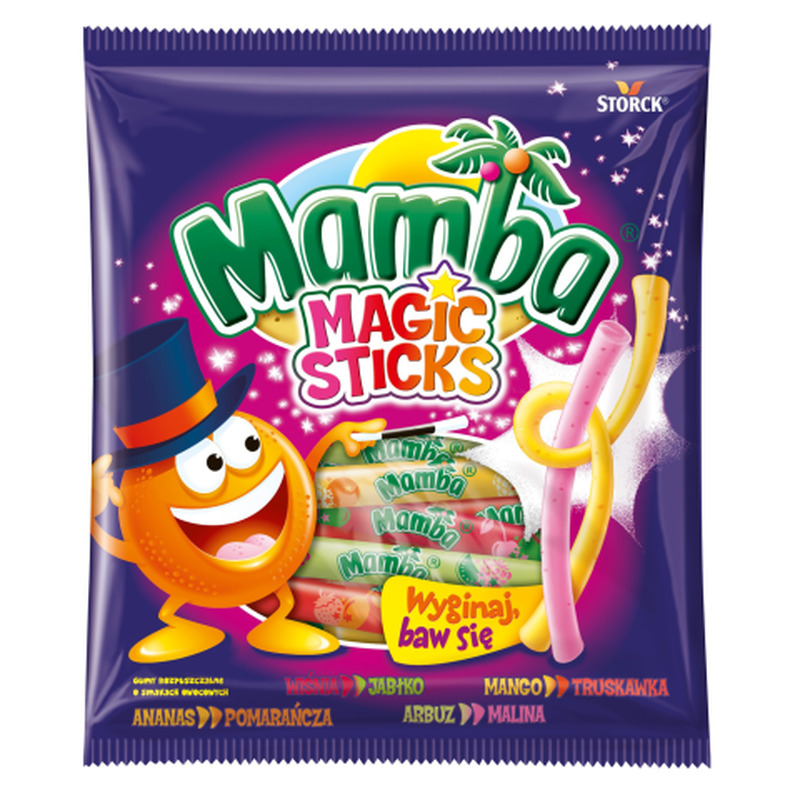 Närimiskommid Mamba Magic Sticks 140g