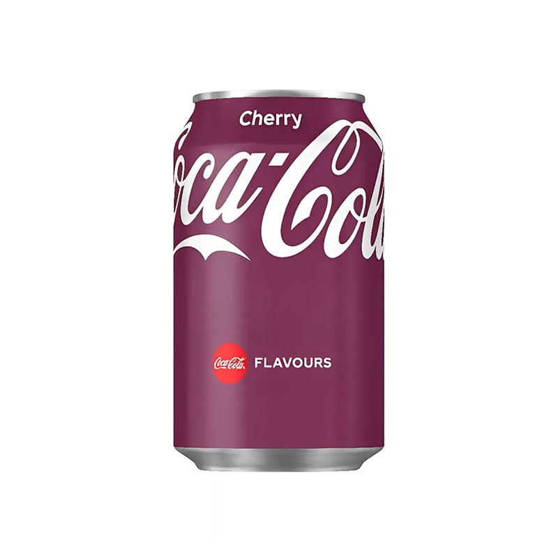 Karboniseeritud karastusjook COCA-COLA (CHERRY), 355ml (pakend kahjustatud)