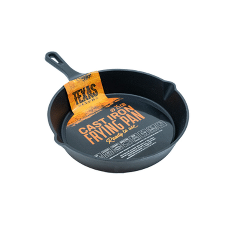 Malmist praepann TEXAS CLUB 25cm