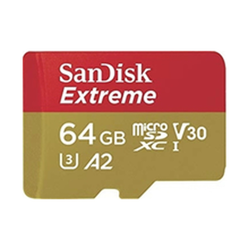 MicroSD-mälukaart SanDisk Extreme 64 GB 4K
