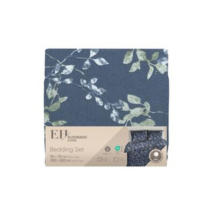 Satiinvoodipesu kmpl 200x220/2x50x70cm