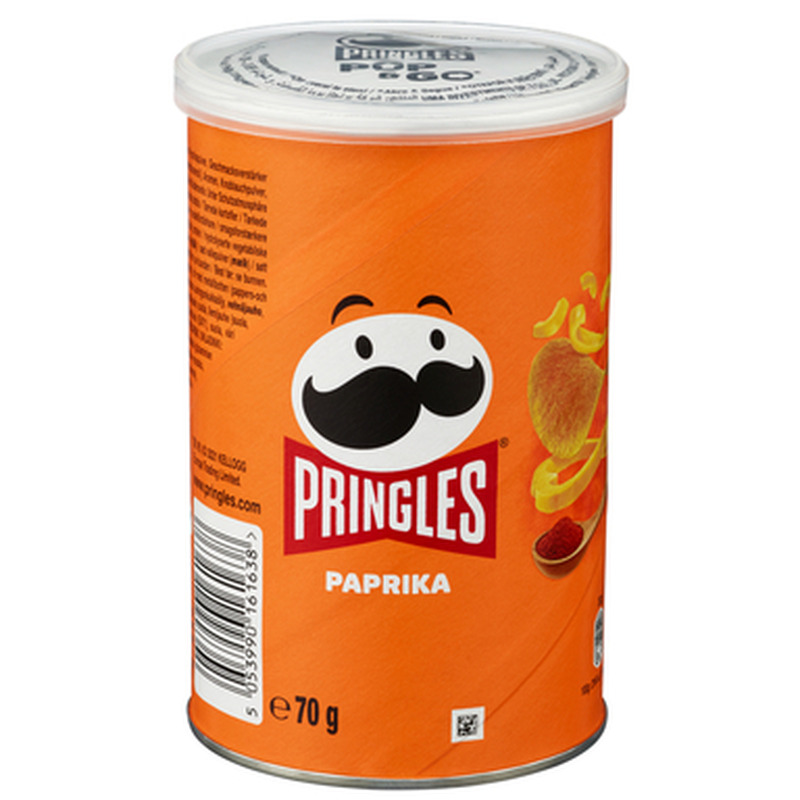 Kartulikrõpsud paprika, PRINGLES, 70 g