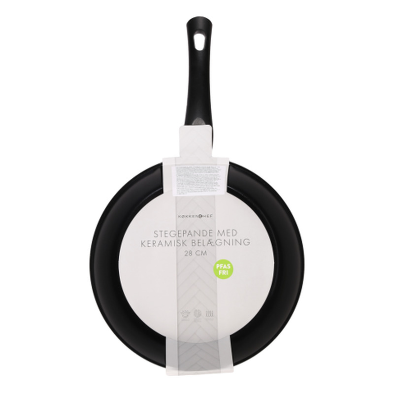 Pann keraamilise kattega Kokkenchef 28cm