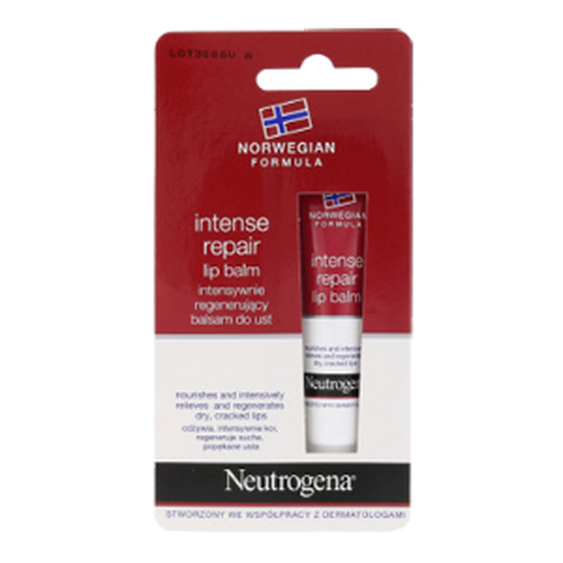Huulepalsam Intense Repair, NEUTROGENA, 15 ml