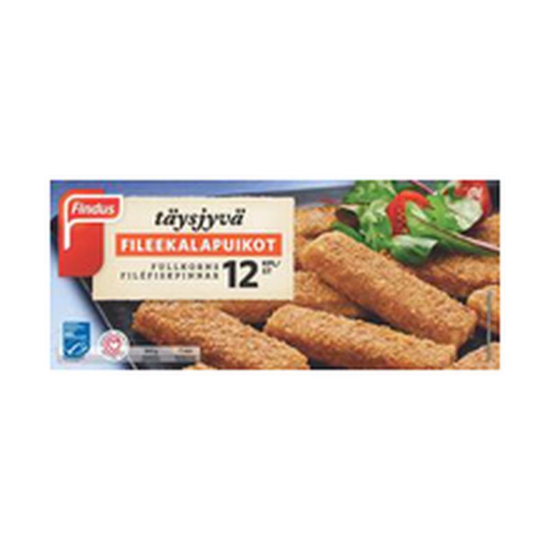 Täisterapaneeringus kalafileepulgad, 360 g