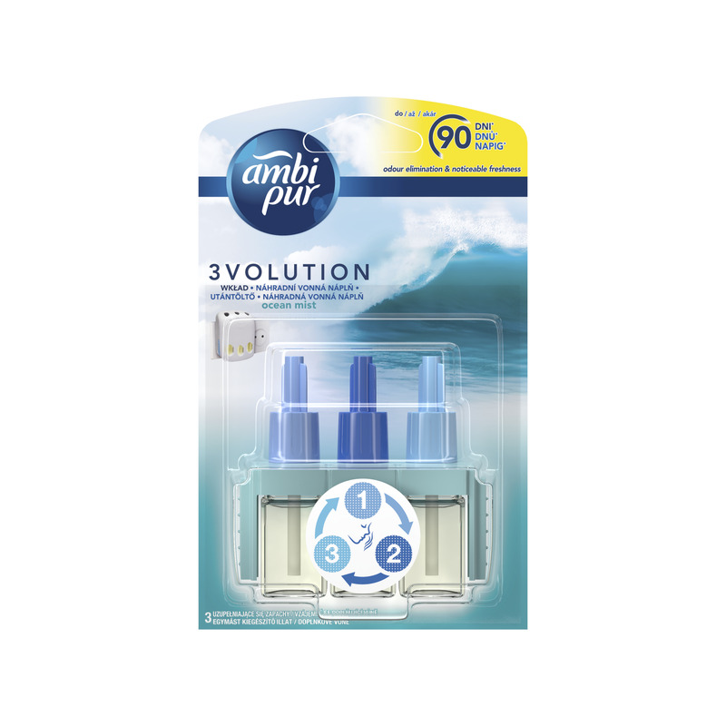 Ambi Pur Ocean Mist Õhuvärskendaja Täitepakend, 20 ml