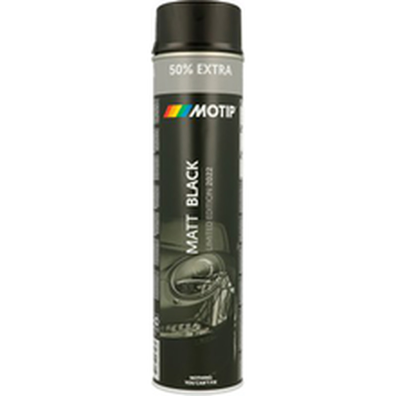 Motip Special veljevärv 600ml must matt