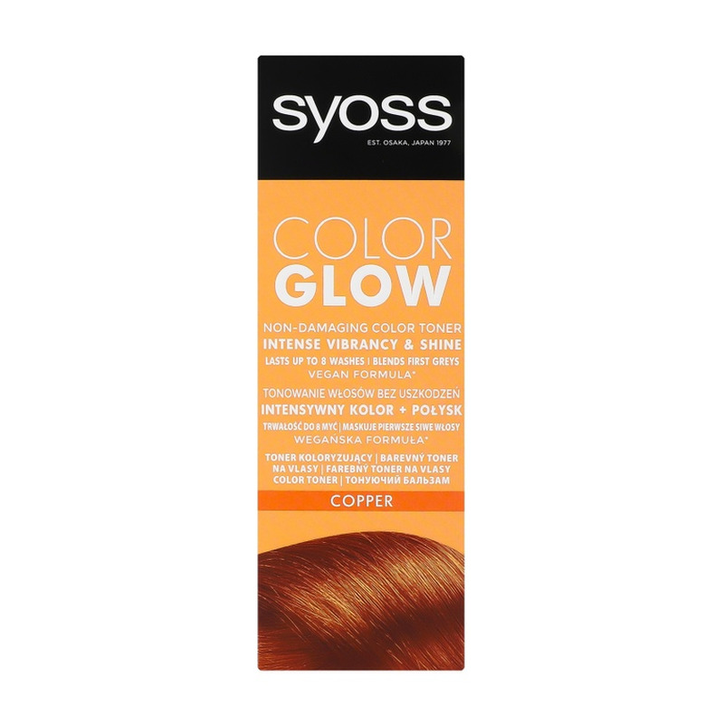 Tooniv Juuksevärv Syoss ColorGLOW VASK 100 ml