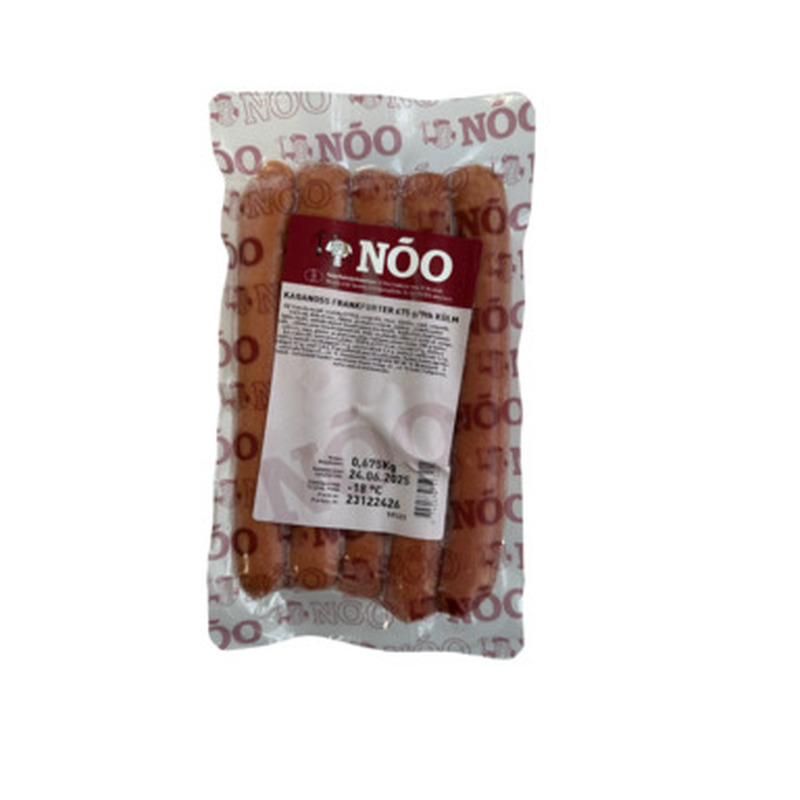 NÕO Frankfurter kabanoss 675g (9x75g, külmut.)