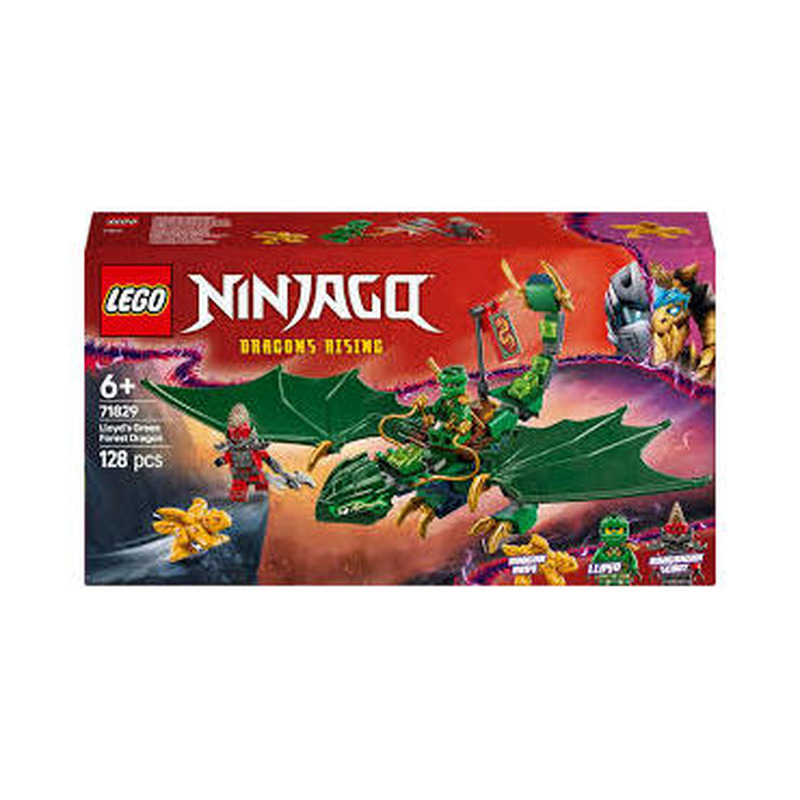 Konstr.LEGO Roheline metsadraakon 71829
