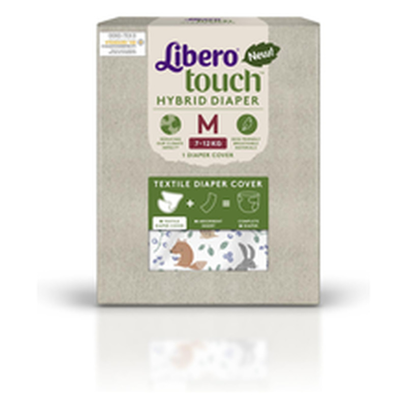 Libero Touch Hybrid korduvkasutatav mähe, M suurus