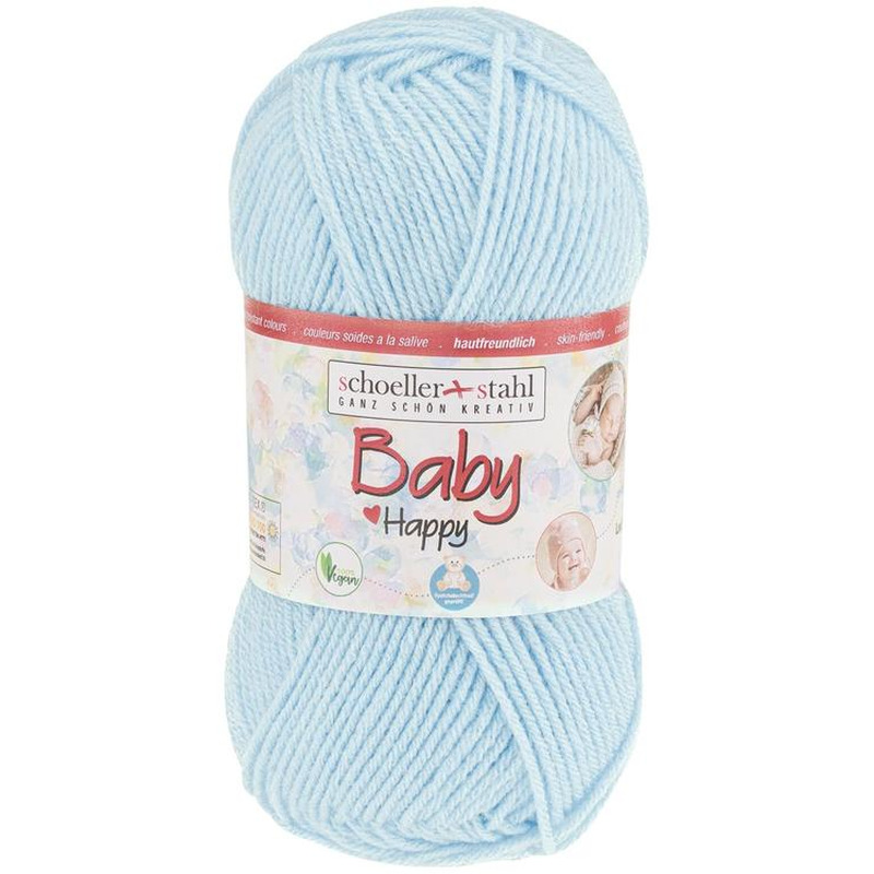 Lõng Baby Happy 50g helesinine