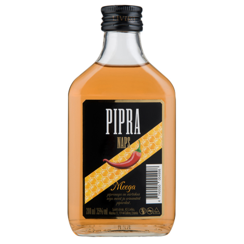 Piiritusjook Pipra Naps Meega 35%vol 0,2l