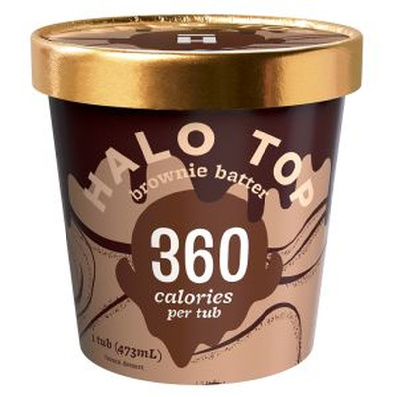 Halo Top Jäätis Gooey brownie! 473ml/272g