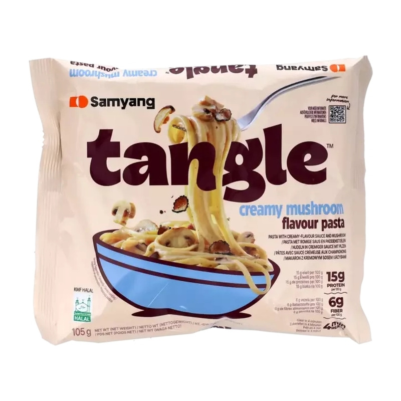 Samyang tangle pasta kooreses seenekastmes