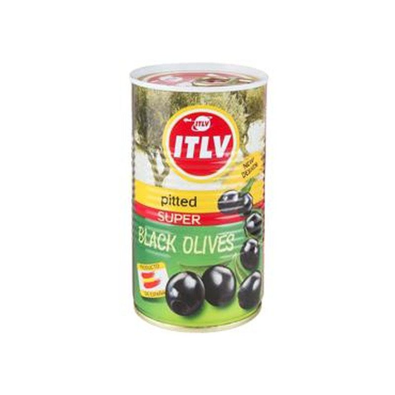 Mustad oliivid kivideta Super ITLV 350g