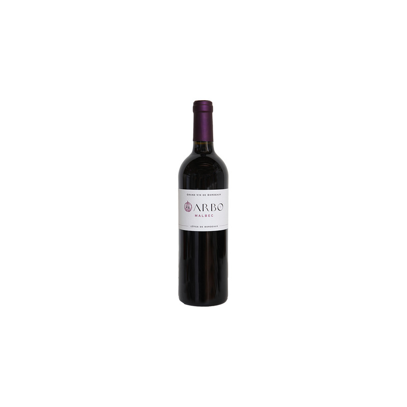 Arbo Malbec Cotes de Bordeaux 75cl 14%