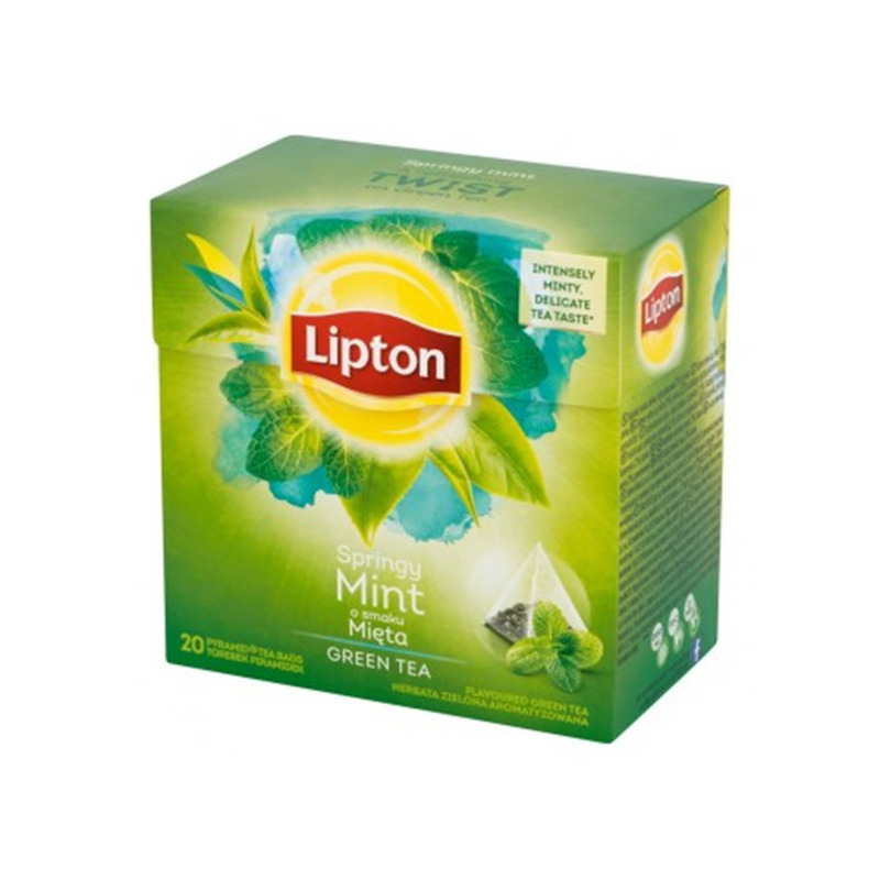 LIPTON Roheline tee Intense Münt 20pk