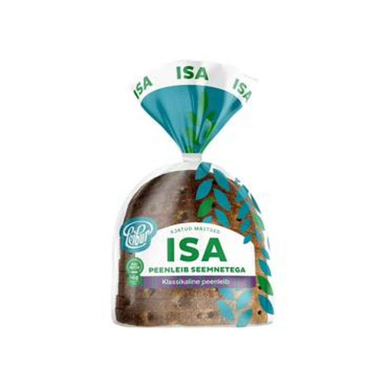 Peenleib Isa seemnetega LEIBUR,390g