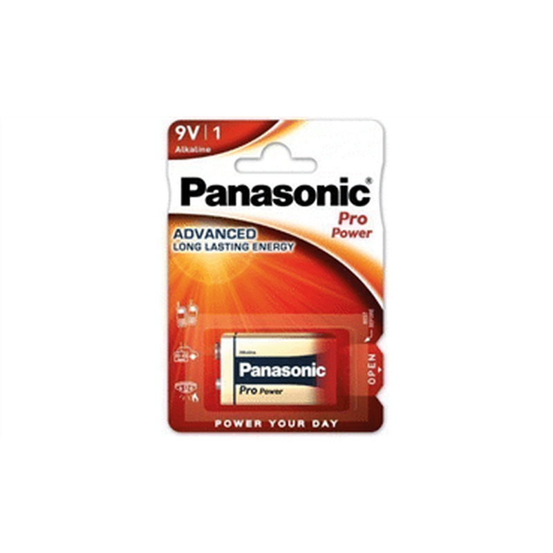 Patarei PANASONIC 6LR61PPG/1B, 9V