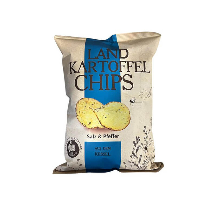 Kartulikrõpsud JO CHIPS Sool ja Pipar 150g