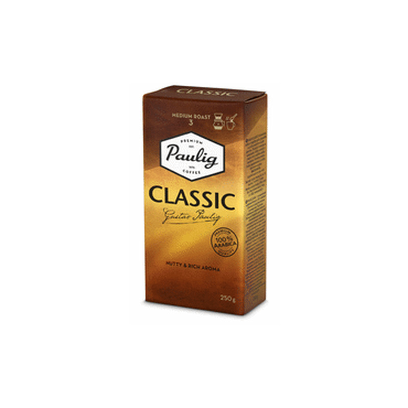 Jahvatatud kohv Classic PAULIG 250g
