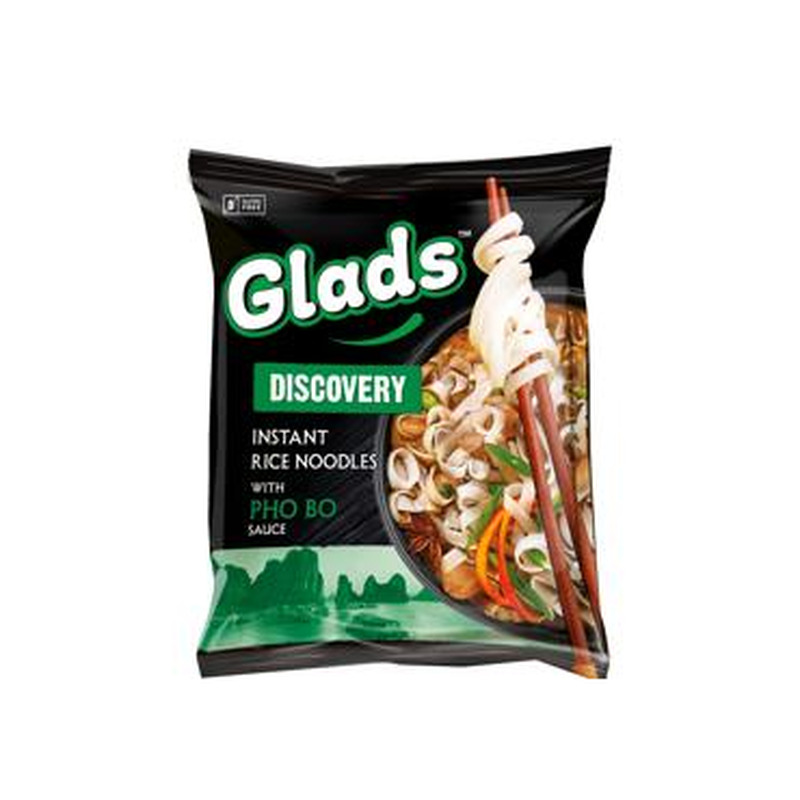 Riisinuudlid GLADS Pho Bo 65g
