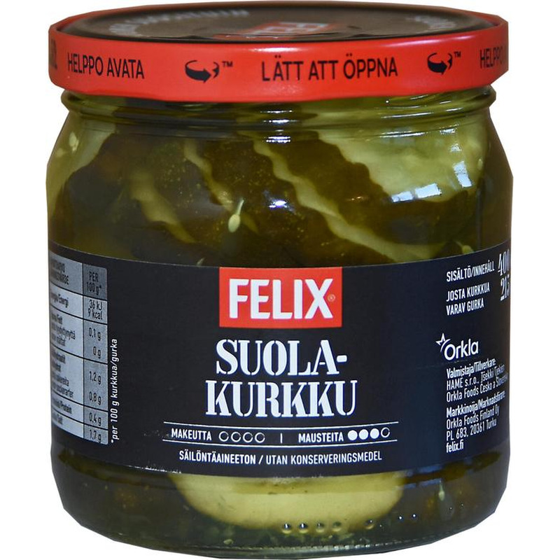 Felix, soolakurk, 400 g