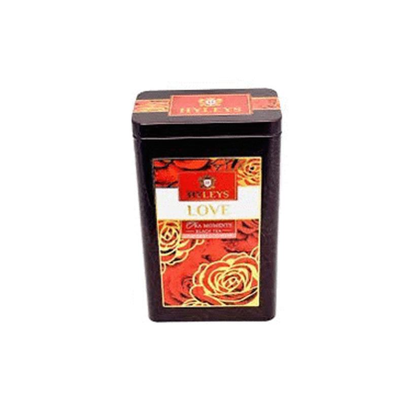 Must tee HYLEYS maasika-jõhvika 80g
