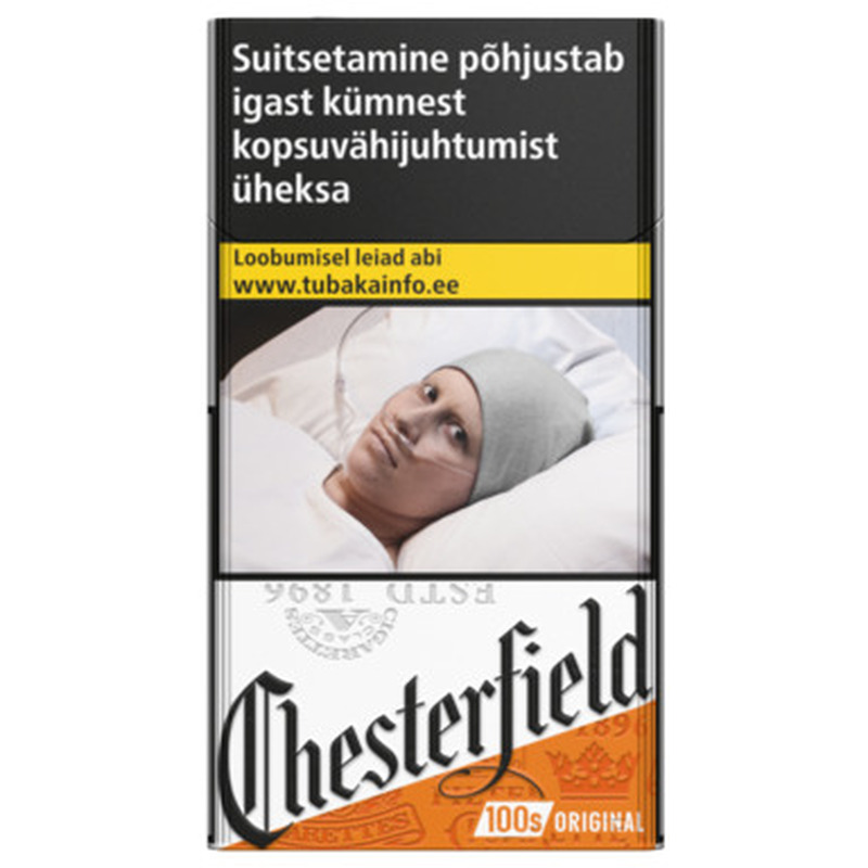 CHESTERFIELD sigaretid Original 100's 10pk (Red )