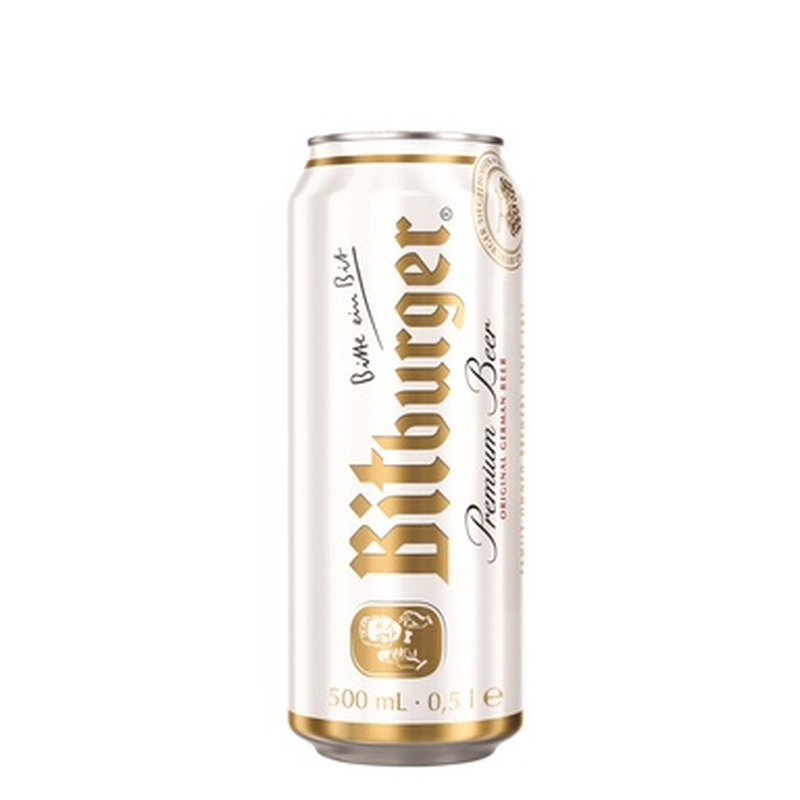 BITBURGER õlu Premium Pils hele 4,8% 50cl (purk)