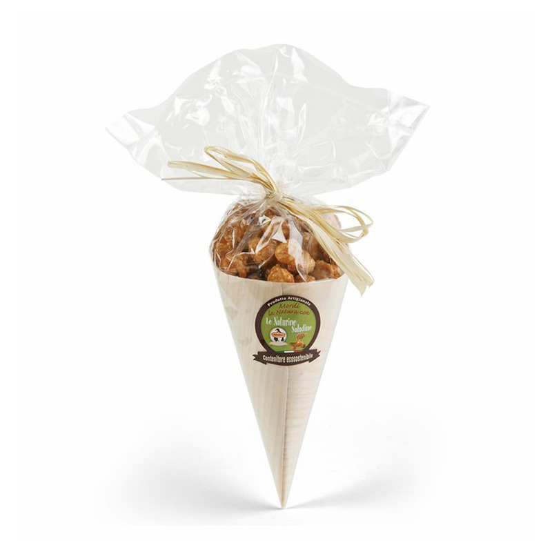 Suhkrukattega sarapuupähklid koonuses, SALADINE, 125g