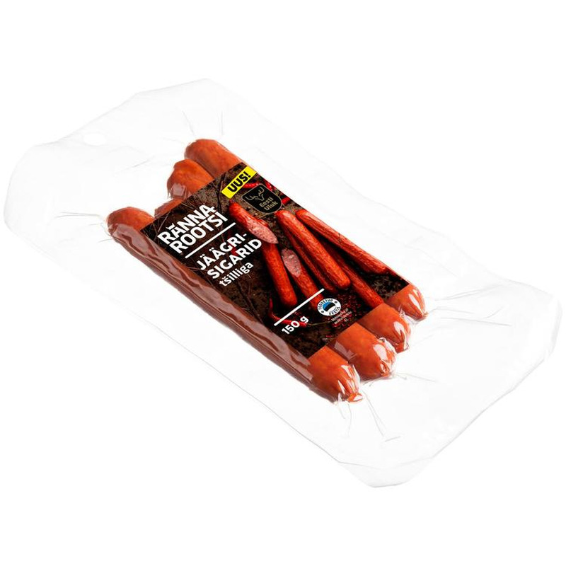 Rannarootsi Jäägrisigarid Tšilliga 150 G