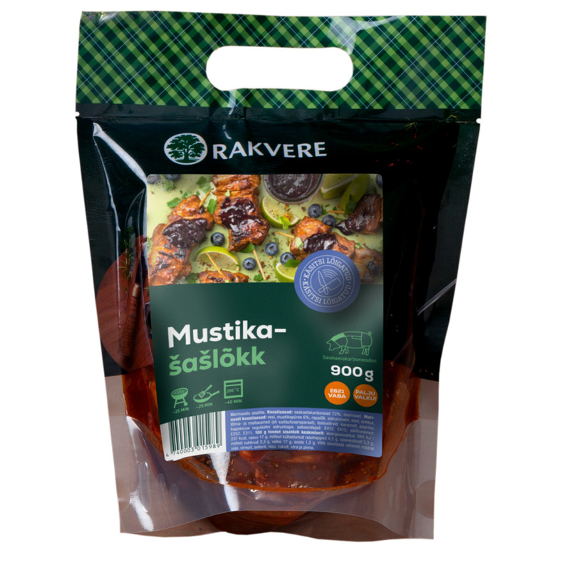 Mustikašašlõkk, RAKVERE, 900 g