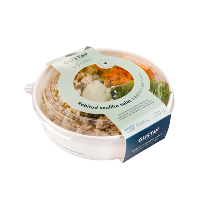 Lihasalat pärlkuskussi ja basiilikukastmega Maitseelamused 280g