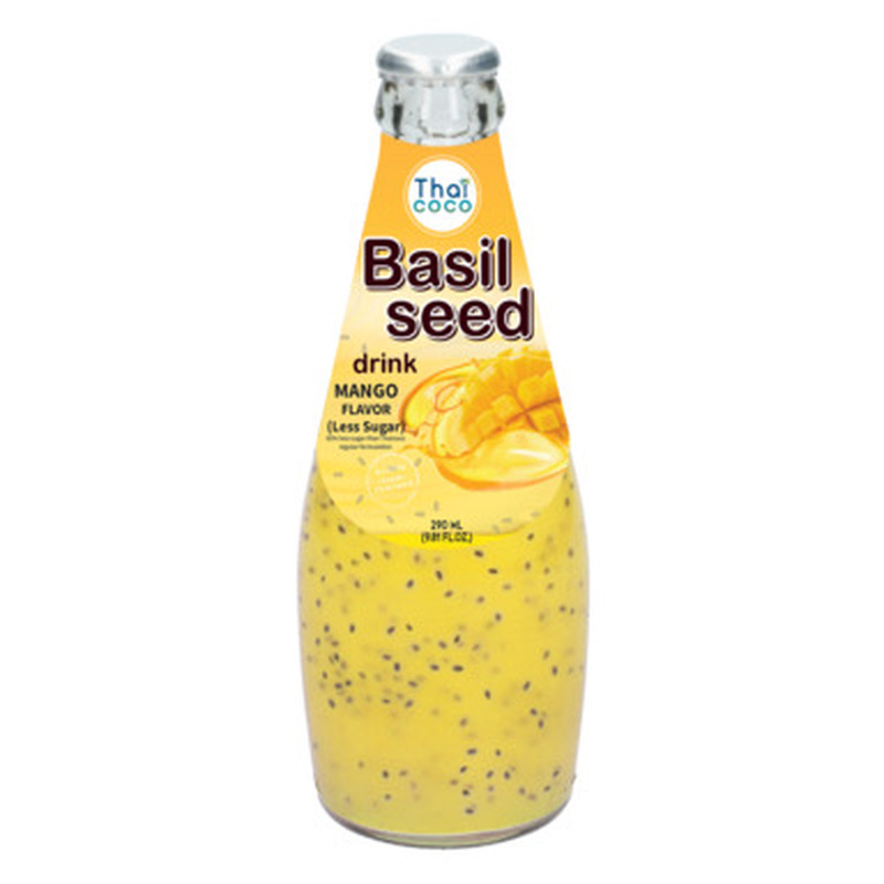 THAI COCO Mangomaitseline jook basiilikuseemnetega 290ml