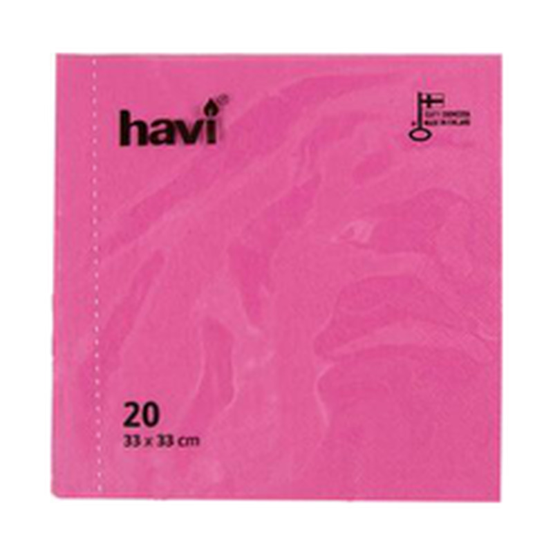 Salvrätik 33cm 20 tk, fuksia