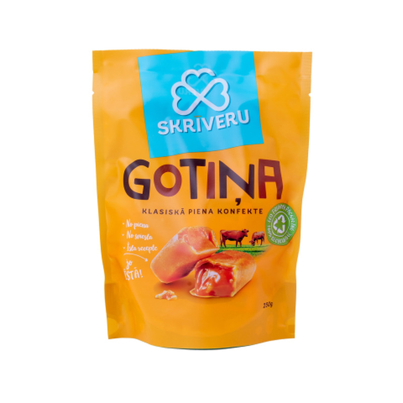 Lehmakommid klassikalised Skriveru Gotina 250g