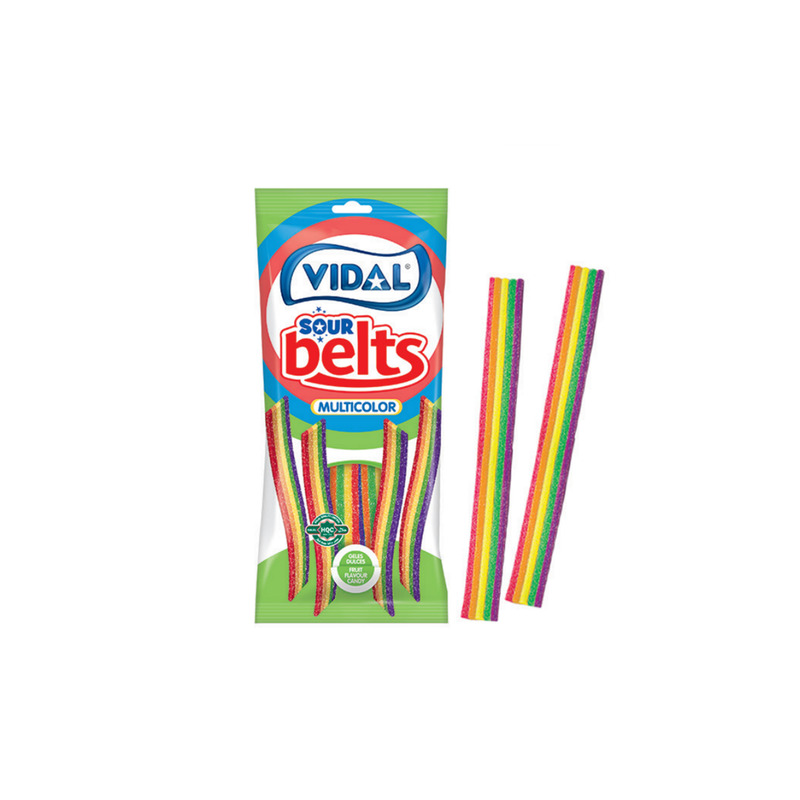 VIDAL Kummikommid Rainbow Belts 90g