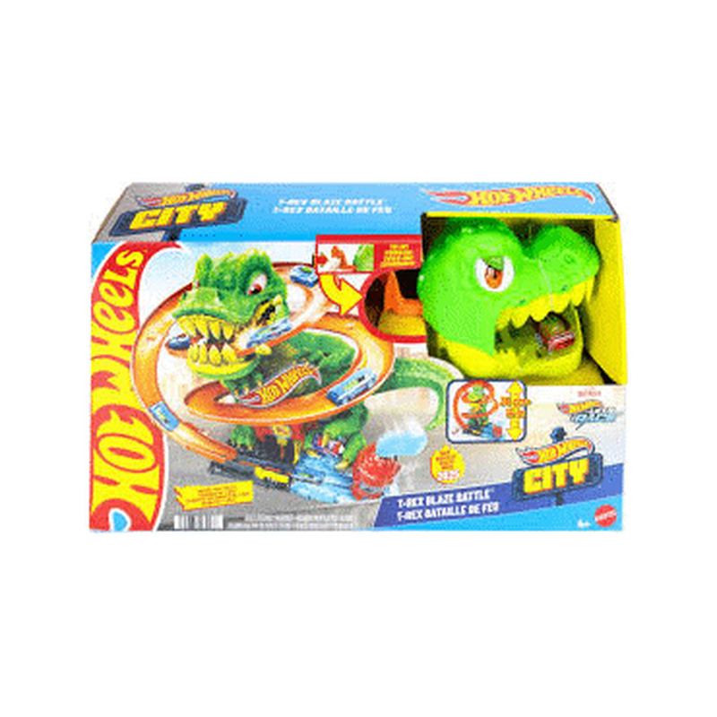 T-Rex tuletõrjejaamas HOT WHEELS