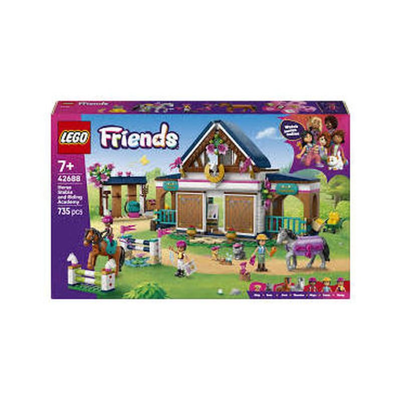 Konstr.LEGO Hobusetall ja kool 4288
