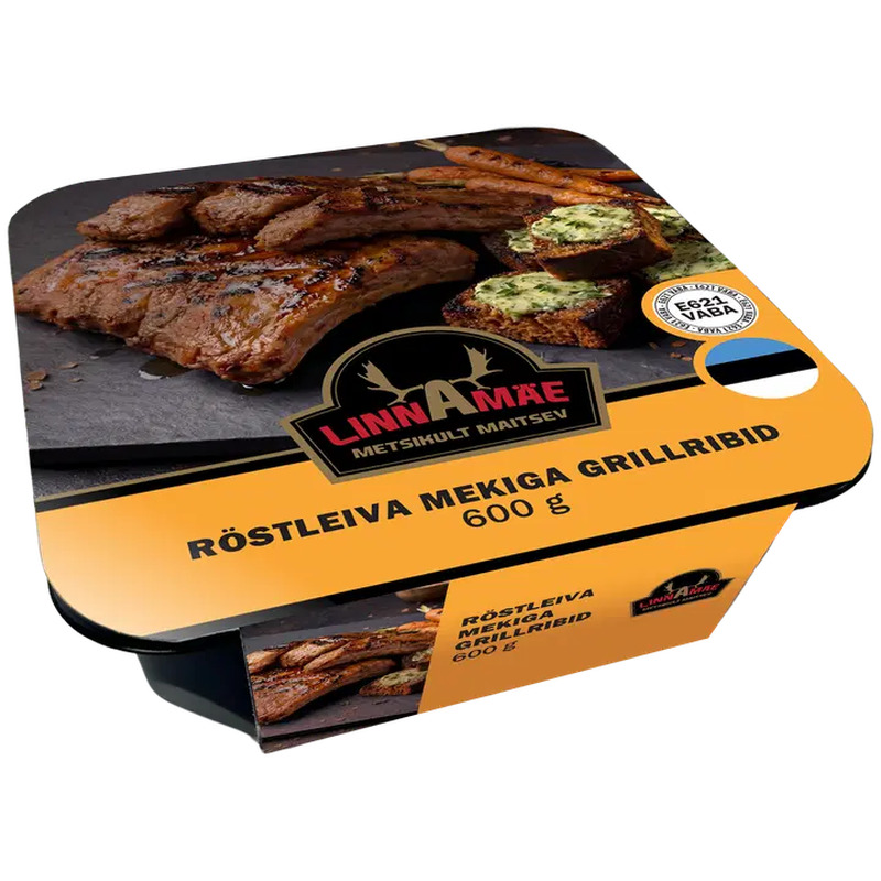 Linnamäe Röstleiva mekiga grillribid 600g