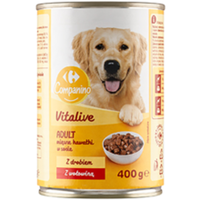 Koeratoit linnu- ja veiselihaga 400g