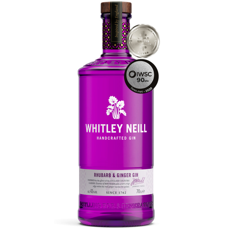 WHITLEY NEILL Rhubarb & Ginger gin 41,3% 70cl