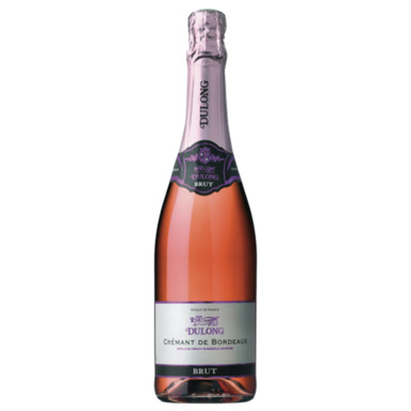 DULONG Cremant De Bordeaux Brut Rose 11,5% 75cl (roosa, kuiv)
