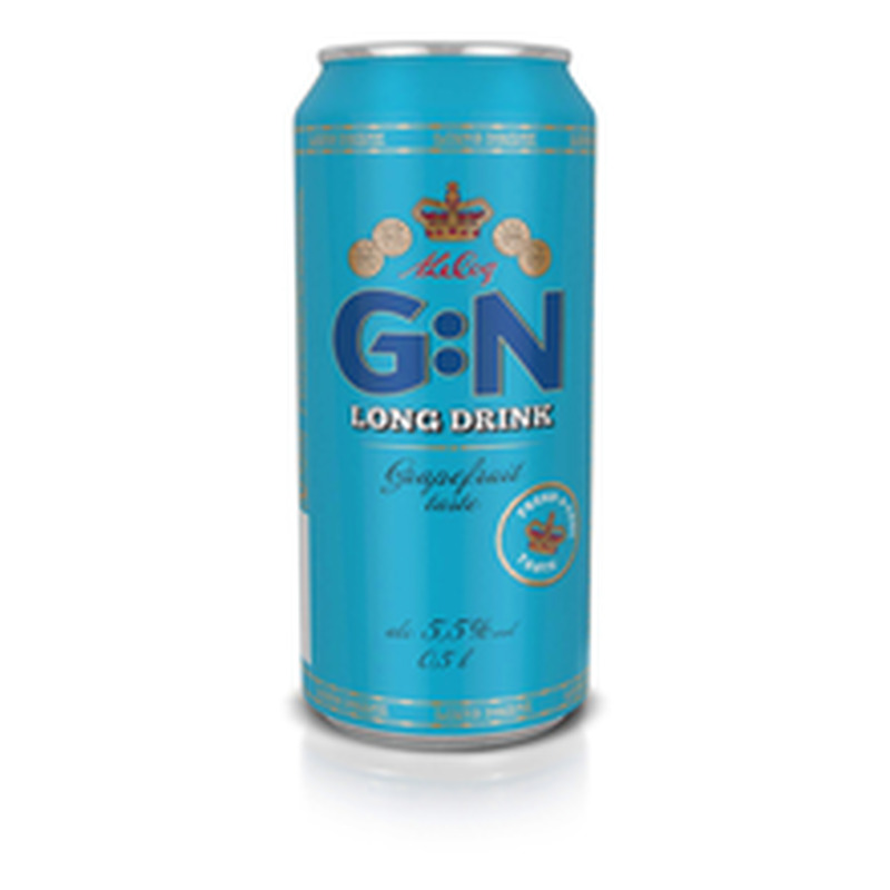Long Drink Grapefruit, G:N, 500 ml purk